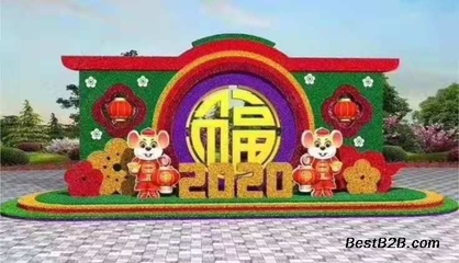 春季景區綠雕藝術展 租賃工廠與定制廠家的園林綠化工程解決方案